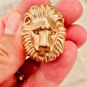 Kendra Scott Collin gold Lion ring size 8